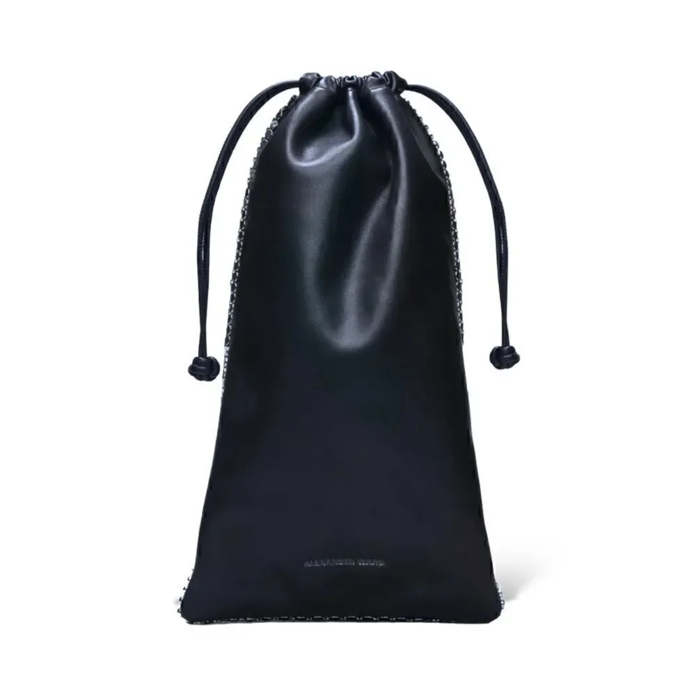 ALEXANDER WANG Chainmail Leather Clutch / Dust Bag